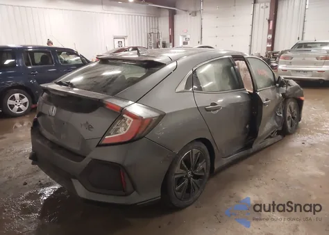 2017 Honda Civic Ex из США, поврежденный, VIN SHHFK7H52HU406158